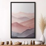 affiche paysage de montagne, posters abstraction, f48680 uwalls