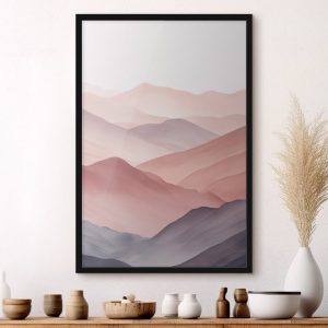 affiche paysage de montagne, posters abstraction, f48680 uwalls